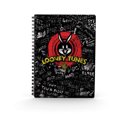 Bloco de notas de efeito 3D Brinquedos sd Looney Tunes Face Bugs Bunny