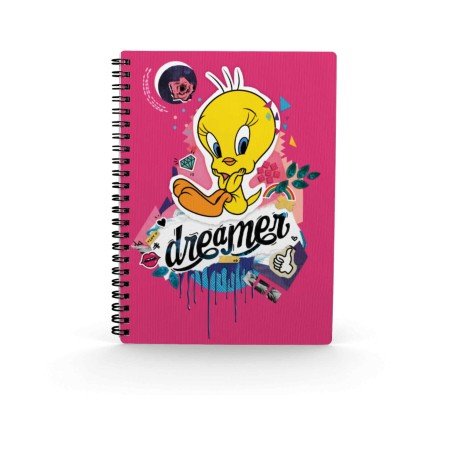 Caderno de efeitos 3D SD Toys Looney Tunes Tweety Dreamer
