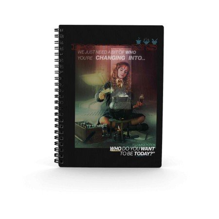 Bloco de notas de efeito 3D Brinquedos SD Harry Potter Poções Hermione