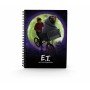 Notebook efeito 3d bike elliot et