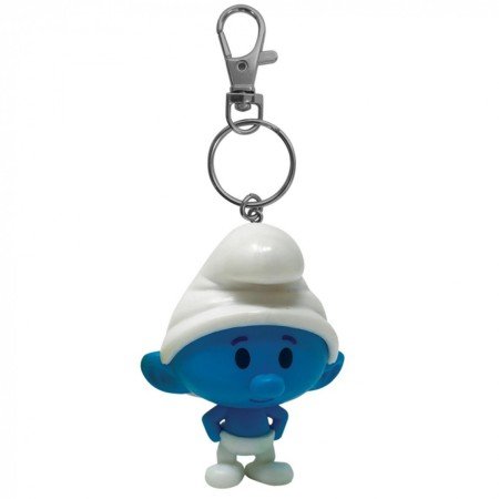 Chaveiro plastoy os smurfs chibi smurf