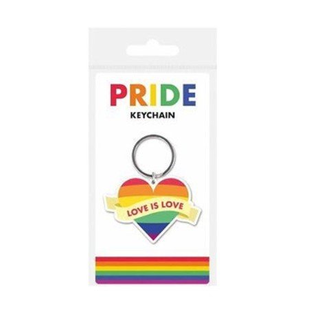 Pirâmide orgulho amor é amor chaveiro