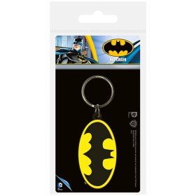 Chaveiro pirâmide dc comics batman logo