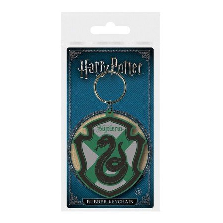 Chaveiro pirâmide harry potter escudo sonserina