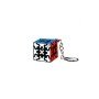 cubo de rubik qiyi chaveiro cubo de engrenagem 3x3