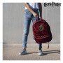 Mochila casual de veludo cerdá harry potter anden 9 3 - 4 bordô 40 cm