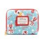 Loungefly Disney Minnie e Mickie bonecos de neve na bolsa