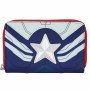 Carteira Loungefly maravilha falcão capitão américa cosplay