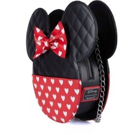 Bolsa Loungefly disney mickey & minnie reversível