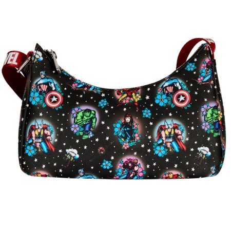 Loungefly funko marvel bolsa de ombro tatuagem dos vingadores