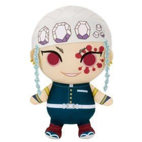 banpresto demon slayer kimetsu no yaiba tengen uzui brinquedo de pelúcia