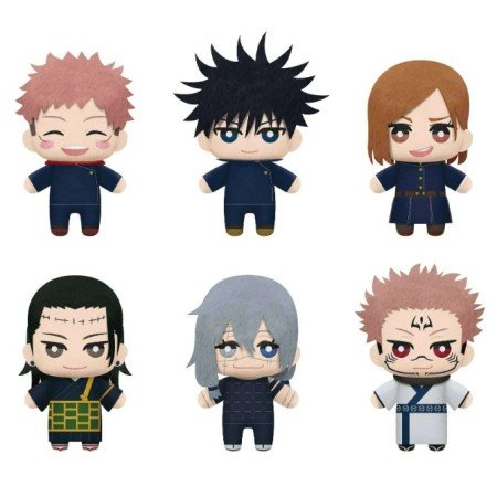 banpresto pelúcia jujutsu kaisen tomonui pelúcia assort série 3 1 unidade aleatória