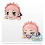 Bom sorriso companhia brinquedo de pelúcia jujutsu kaisen yuji itadori sorrindo ou normal