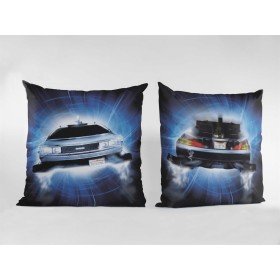 Almofada sd brinquedos de volta para o futuro embalagem vazia delorean