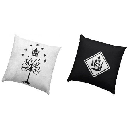 Almofada quadrada sd brinquedos o senhor dos anéis árvore branca de gondor