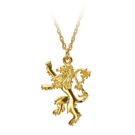 Pingente a nobre coleção game of thrones lannister