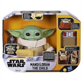 Réplica da figura animatrônica hasbro the mandalorian baby yoda