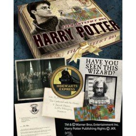 Réplica a caixa de artefatos da nobre coleção harry potter