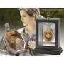Réplica da nobre coleção harry potter salazar sonserina horcrux medalhão em exibição