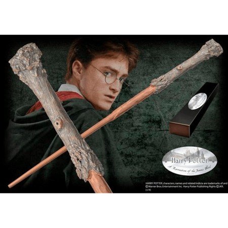 Réplica a varinha harry potter da coleção nobre do personagem harry potter