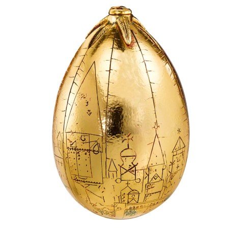 Réplica do ovo de ouro de harry potter da coleção nobre
