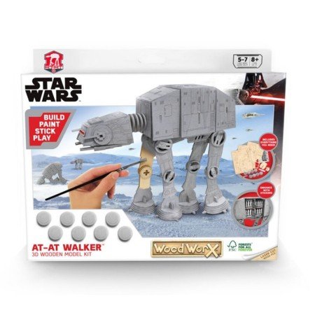 Réplica de madeira para pintar marcenaria star wars em - em empire walker