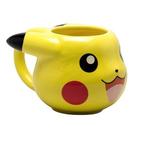 caneca 3d pokémon pikachu