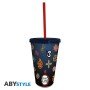 Copa com pilares de guardas de palha abystyle
