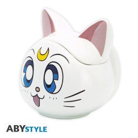 Caneca 3d abystyle sailor moon artemis