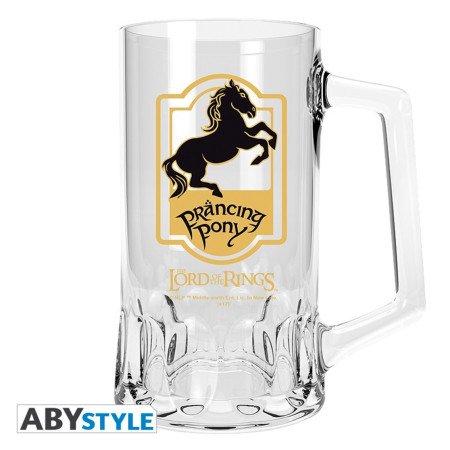 Jarro de Cristal Abystyle Senhor dos Anéis - Pônei Empinado