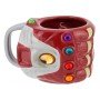Caneca 3d xl paladone maravilha os vingadores manopla do infinito com pedras preciosas