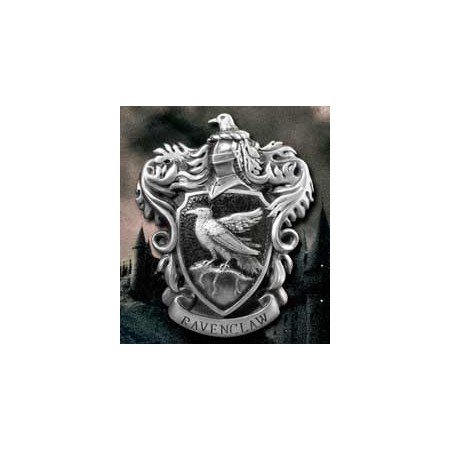 Escudo de parede coleção nobre harry potter casa ravenclaw resina 20 x 28 cm