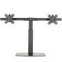 Suporte de mesa ewent ew1538 com mola a gás para 2 monitores até 27 polegadas
