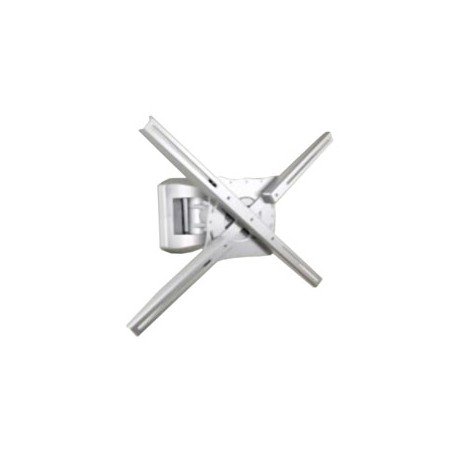 Suporte de parede articulado Phoenix para tela de TV com rotação de 20º e inclinação até 35 kg cinza metálico
