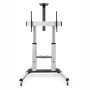 Suporte de chão tv tooq fs20300m - b 60 polegadas - 100 polegadas carga máxima 100kg alumínio