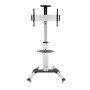 suporte de chão tooq para tela de tv 37 polegadas - 70 polegadas fs1870m - b