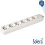 Tomada Elétrica C/ 6 Saídas Schuko Solera