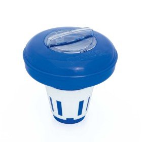 Bestway 58071 - grande dispensador de cloro flutuante ajustável (ø 165 cm.) 16,5x16,5x17,2 cm