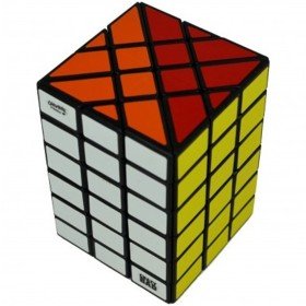 cubo de rubik calvin's 4x4x6 louco mau pescador preto