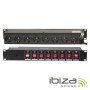 Base Elétrica C/ 8 Saídas Interruptores P/ Rack 19" Ibiza