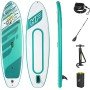 Bestway 65346 - prancha de stand up paddle hidroinflável - force huakai configurado até 120kg 305 x 84 x 15 cm