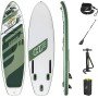 Bestway 65308 - prancha de stand up paddle insuflável hydro - force kahawai configurada até 140kg 340 x 86 x 15 cm
