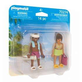 Playmobil imagina casal de férias