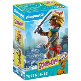 Playmobil Scooby-doo! figura colecionável samurai