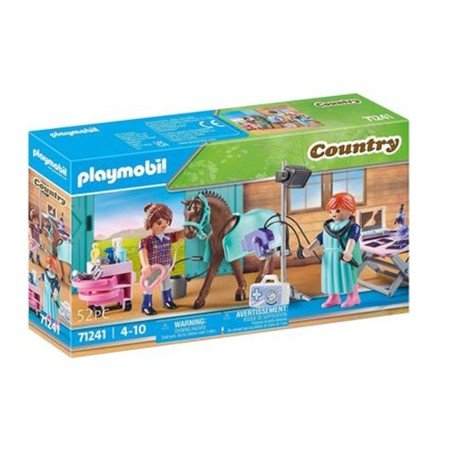 Playmobil country - veterinário de cavalos
