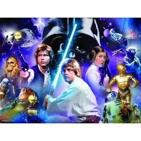 Prime 3d quebra-cabeça lenticular 500 peças personagens de Star Wars