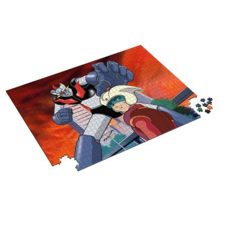 Jogos de quebra-cabeça sd mazinger z koji mazinger z 1000 peças