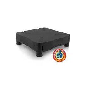 Elevador de suporte de monitor Ewent ew1280 com gaveta preta ajustável em altura