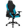 Cadeira gaming drift dr250 preta - azul