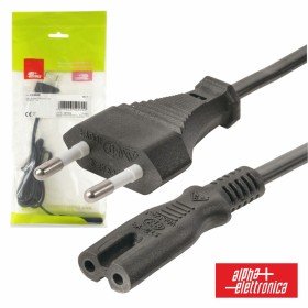 Cabo Alimentação Ac Plano / Tipo 8 Iec C7 1.5M Polybag